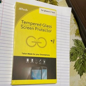 iPhone 5se gen 2 tempered glass screen protector.  New, never opened.